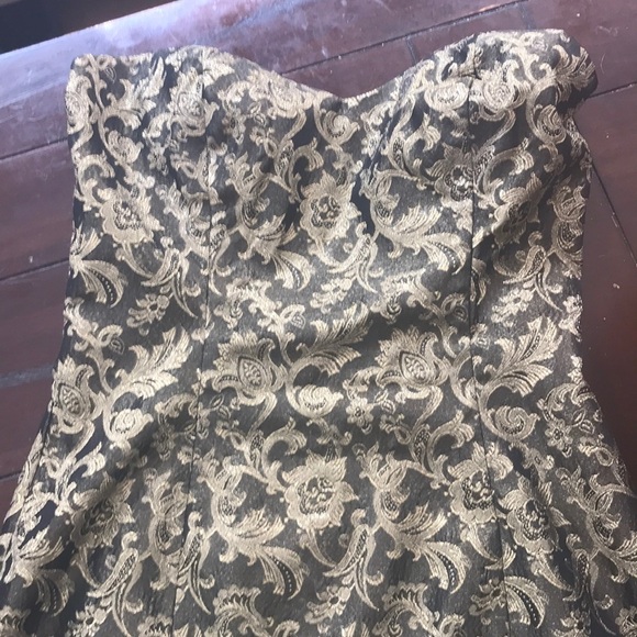 Moda Intl vintage brocade dress - Picture 2 of 6